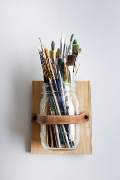DIY Leather Mason Ja