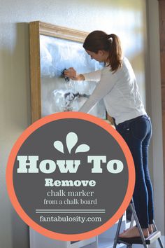 How to remove chalk 